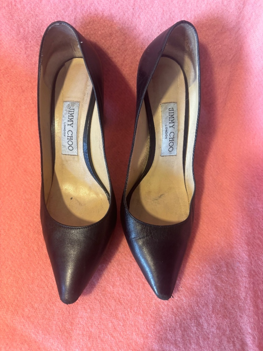 Jimmy Choo high black classic pumps